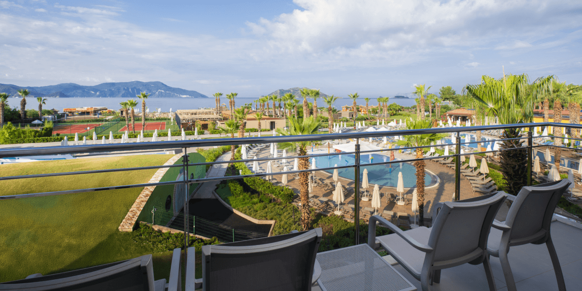 Akra Fethiye Konaklama Superior Deniz Manzaralı Aile Odası Galeri D3