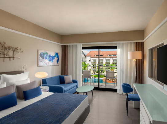 Akra Fethiye Konaklama Yandan Deniz Manzaralı Oda Standart Card D