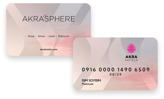 Akra Hotels Sadakat Programı Avantajlar Banner D