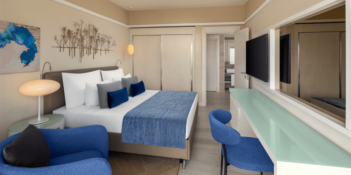 Akra Fethiye Konaklama Yandan Deniz Manzaralı Aile Odası Galeri D