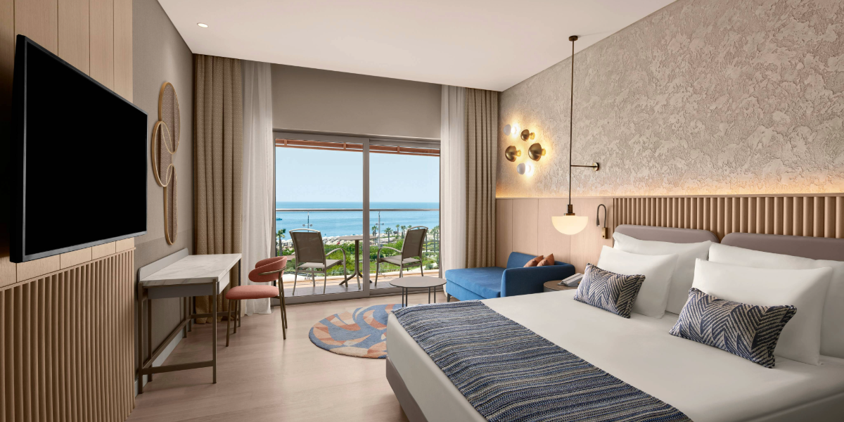 Akra Hotels Deluxe Deniz Manzaralı Oda Galeri 1