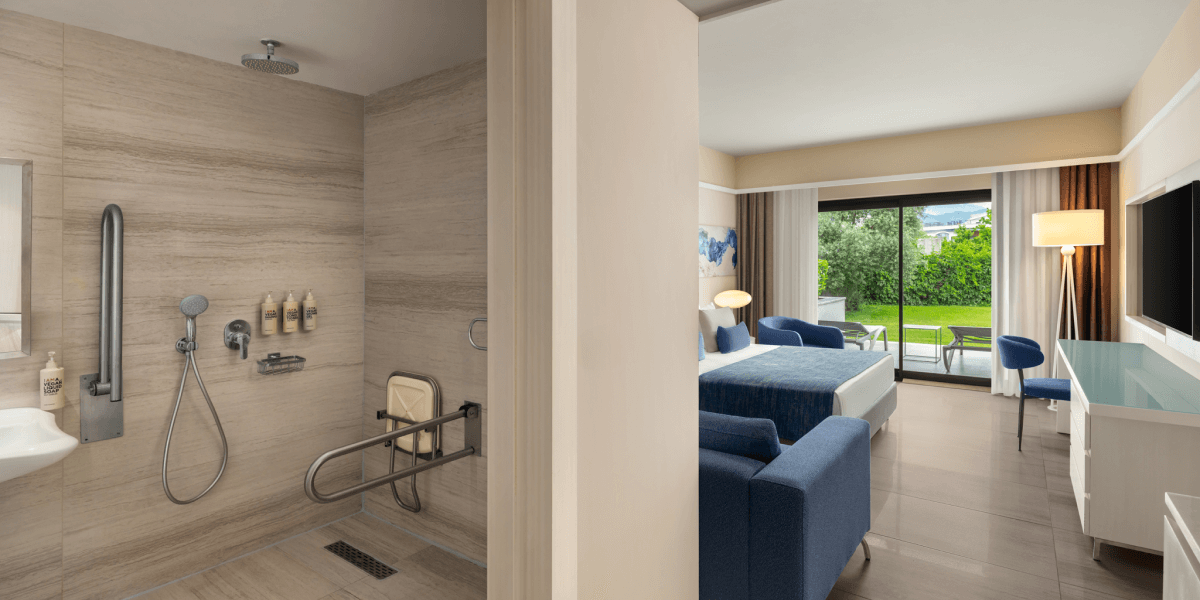 Akra Fethiye Konaklama Standart Kara Manzaralı Engelli Oda Galeri D2