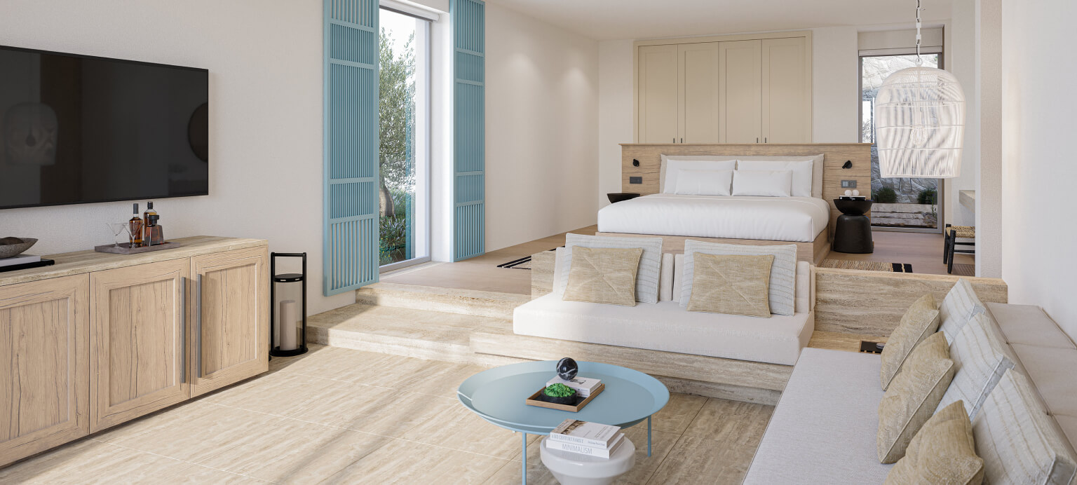 Akra Didim Konaklama Priene Deluxe Villa Section D