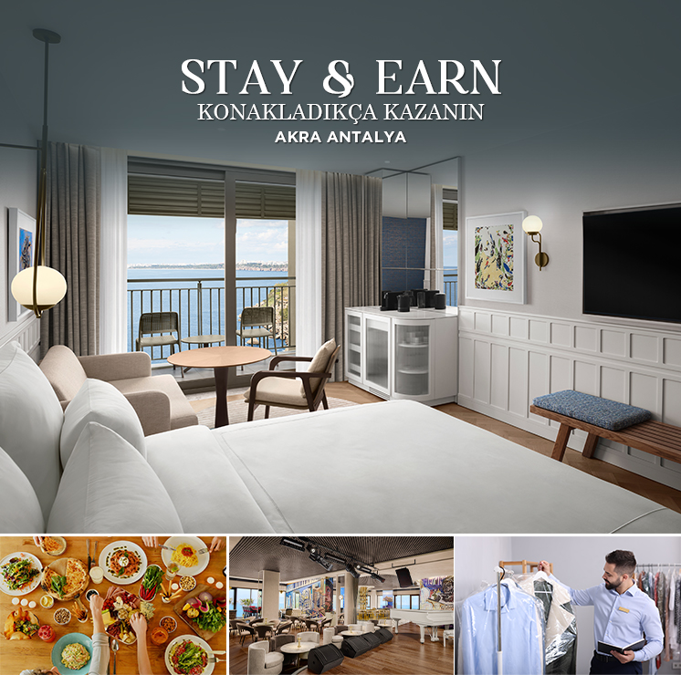 Akra Antalya Frısatlar Stay And Earn List Card