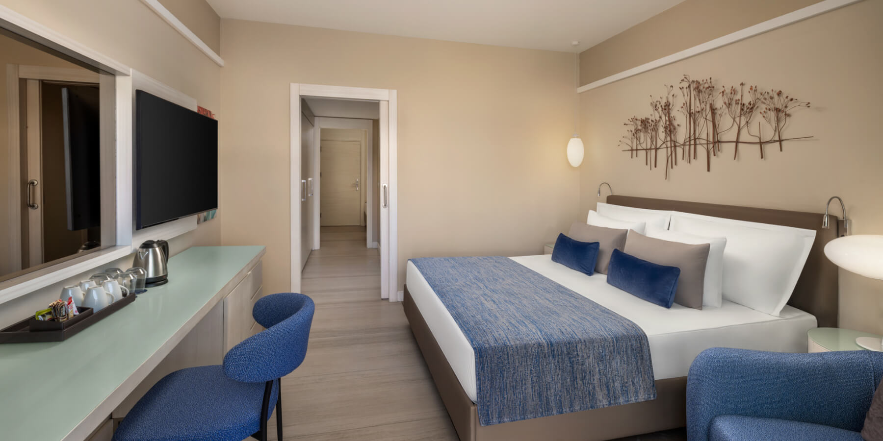 Yandan Deniz Manzaralı Aile Odası Galeri D1