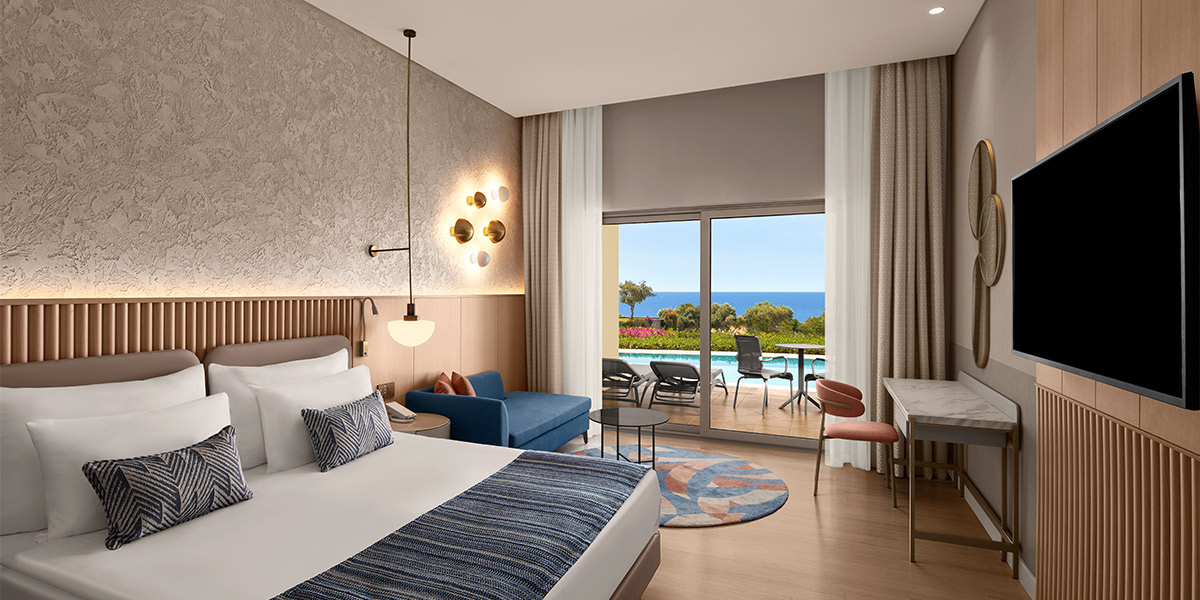 Akra Sorgun Havuz Erisimli Deniz Manzarali Oda Galeri