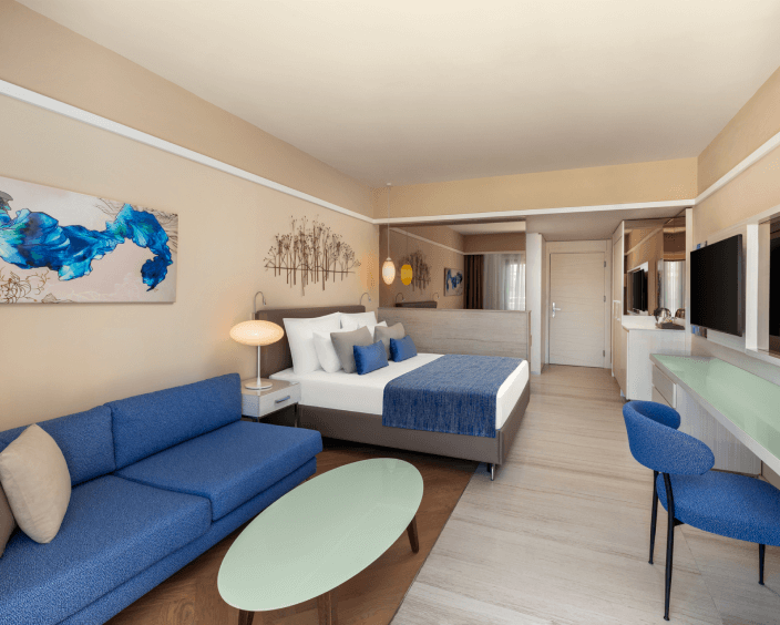 Akra Fethiye Konaklama Standart Kara Manzaralı Oda Ozellikleri