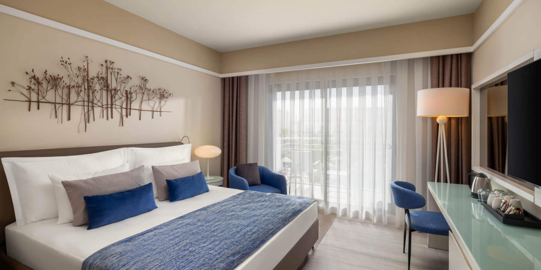 Yandan Deniz Manzaralı Aile Odası Galeri D2