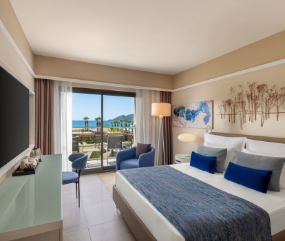 Akra Fethiye Konaklama Superior Deniz Manzaralı Aile Odası Galeri M